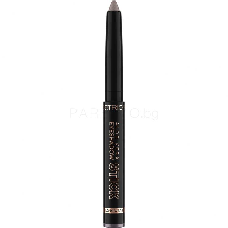 Catrice Aloe Vera Eyeshadow Stick Сенки за очи за жени 1,5 g Нюанс 040 Lavender Brown