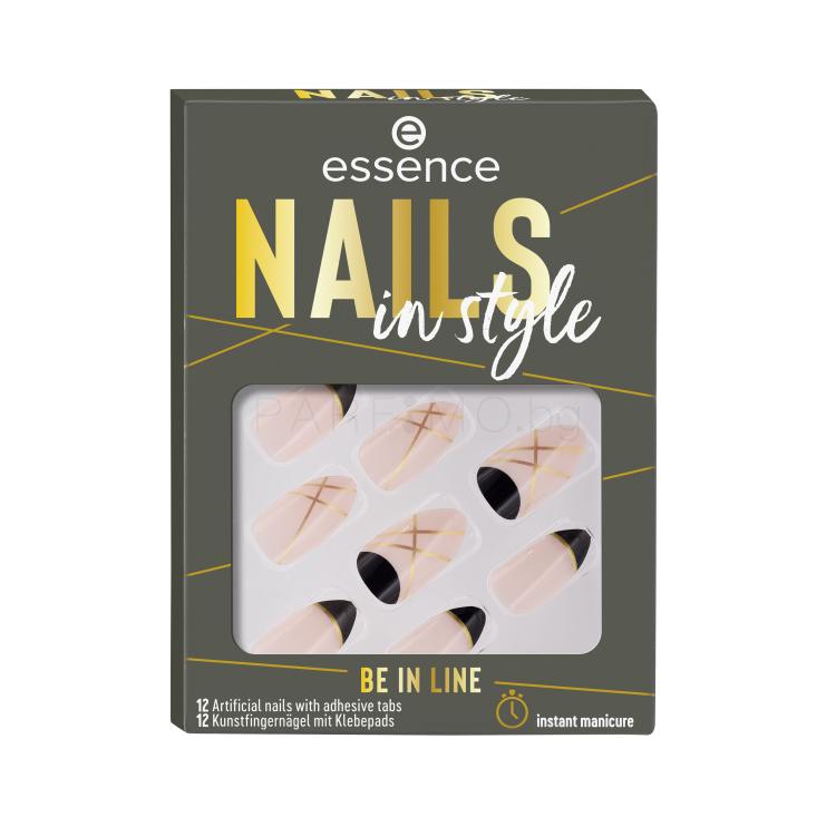 Essence Nails In Style Изкуствени нокти за жени Нюанс 12 Be In Line Комплект