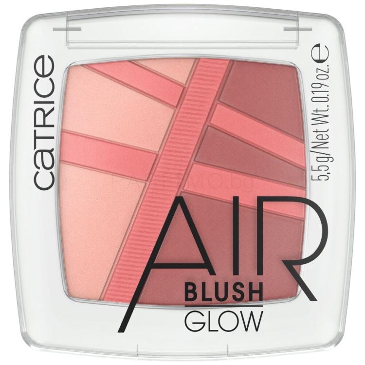 Catrice Air Blush Glow Руж за жени 5,5 g Нюанс 020 Cloud Wine