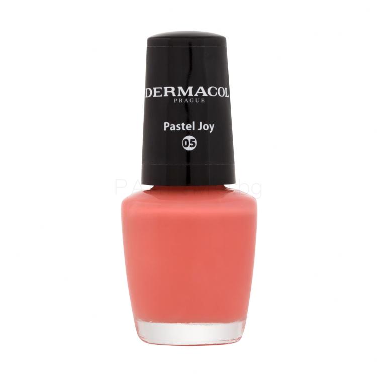 Dermacol Mini Pastel Лак за нокти за жени 5 ml Нюанс 05 Pastel Joy