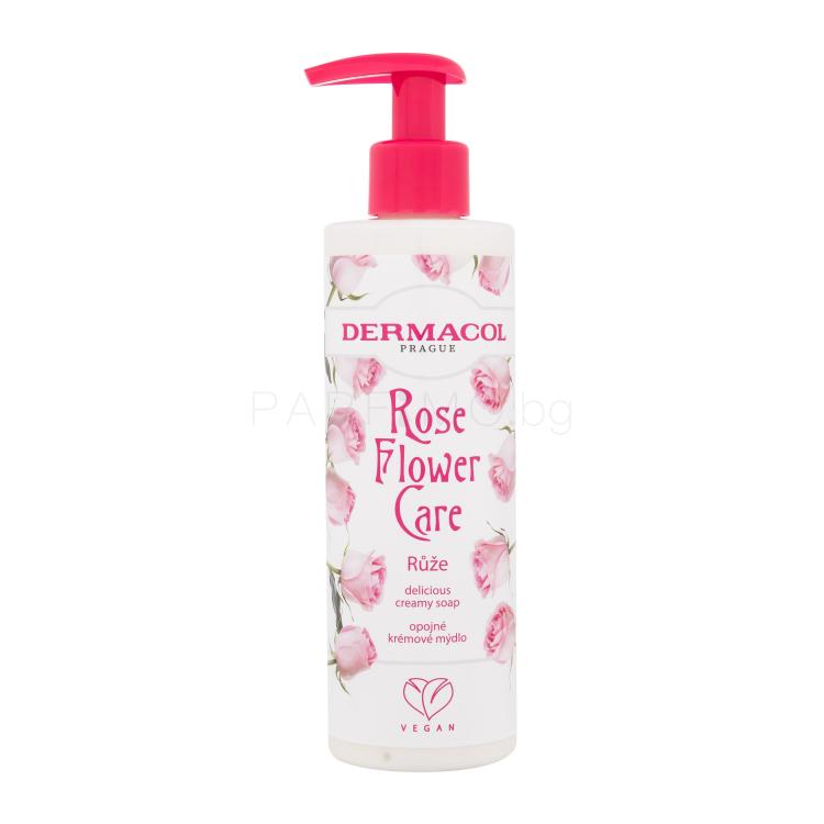 Dermacol Rose Flower Care Creamy Soap Течен сапун за жени 250 ml