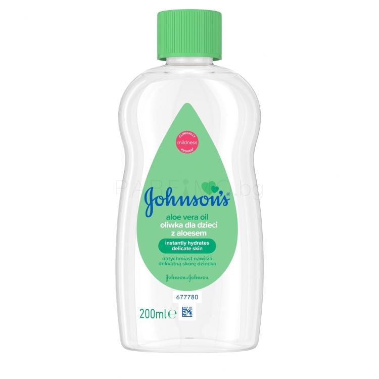 Johnson´s Baby Oil Aloe Vera Масло за тяло за деца 200 ml