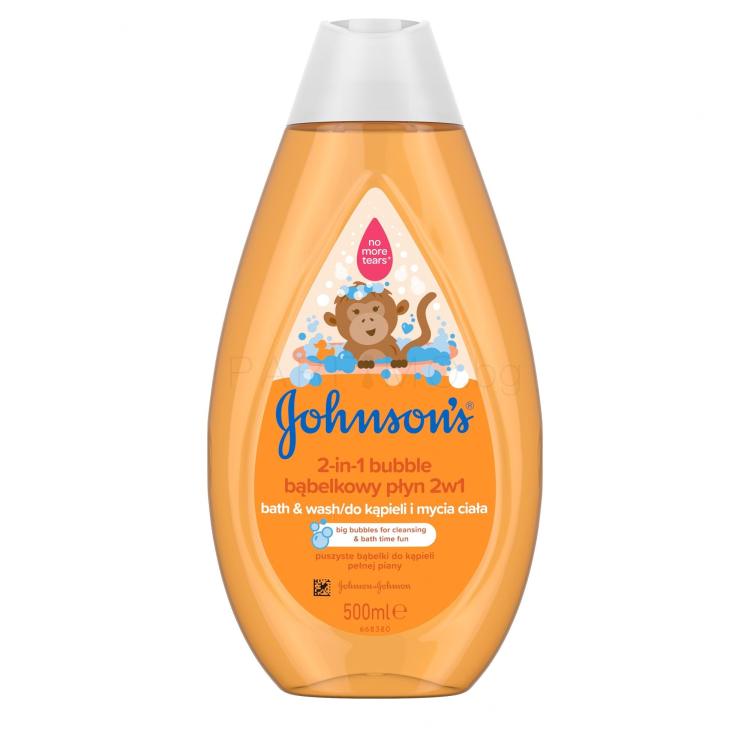 Johnson´s Kids 2-in-1 Bubble Bath &amp; Wash Пяна за вана за деца 500 ml