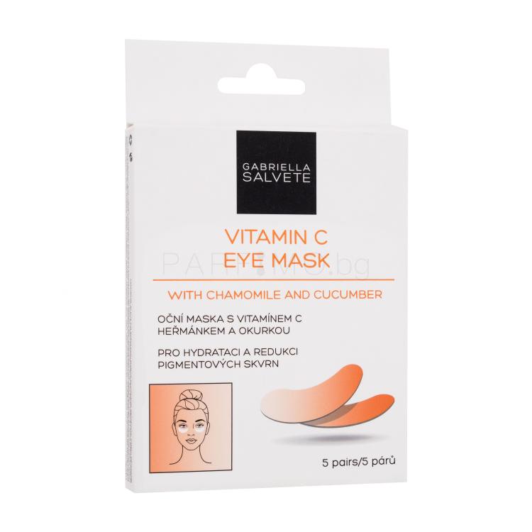 Gabriella Salvete Vitamin C Eye Mask Маска за очи за жени 5 бр