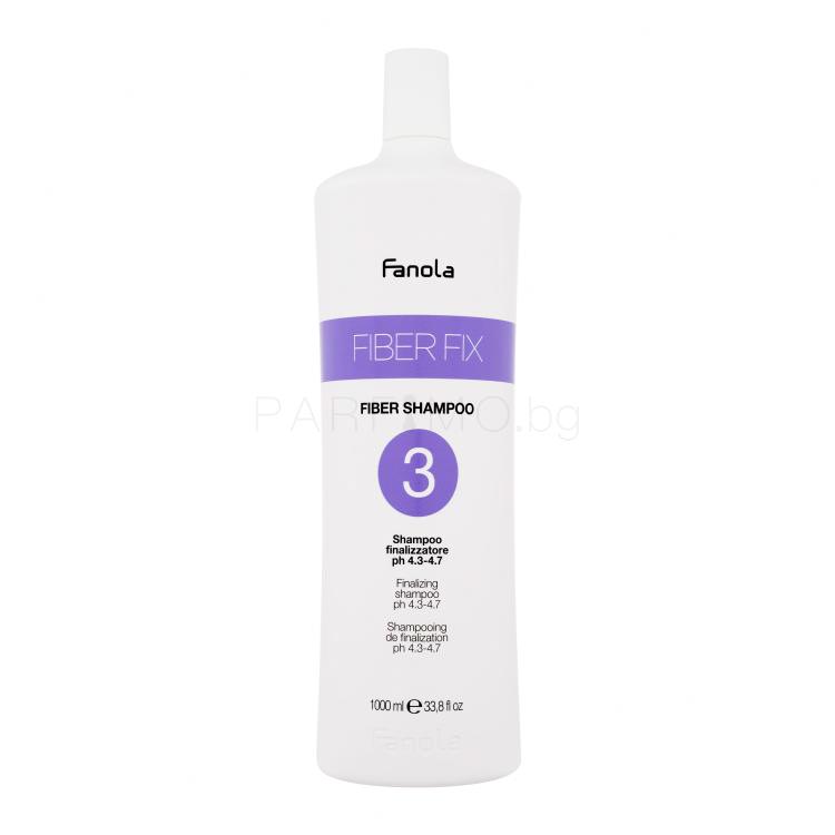 Fanola Fiber Fix Fiber Shampoo 3 Шампоан за жени 1000 ml