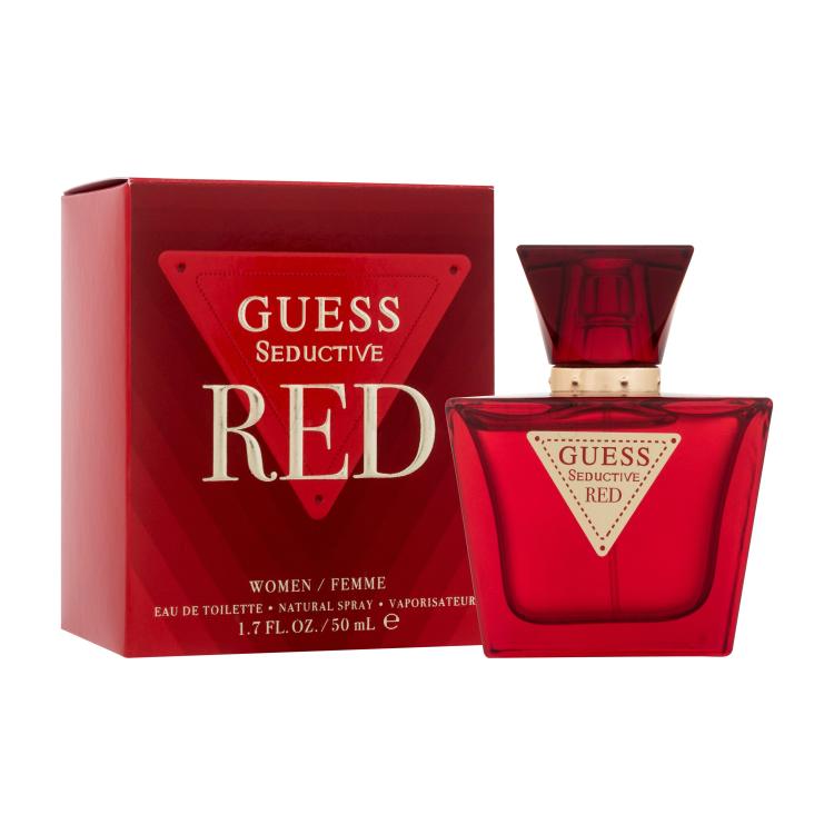 GUESS Seductive Red Eau de Toilette за жени 50 ml увредена кутия