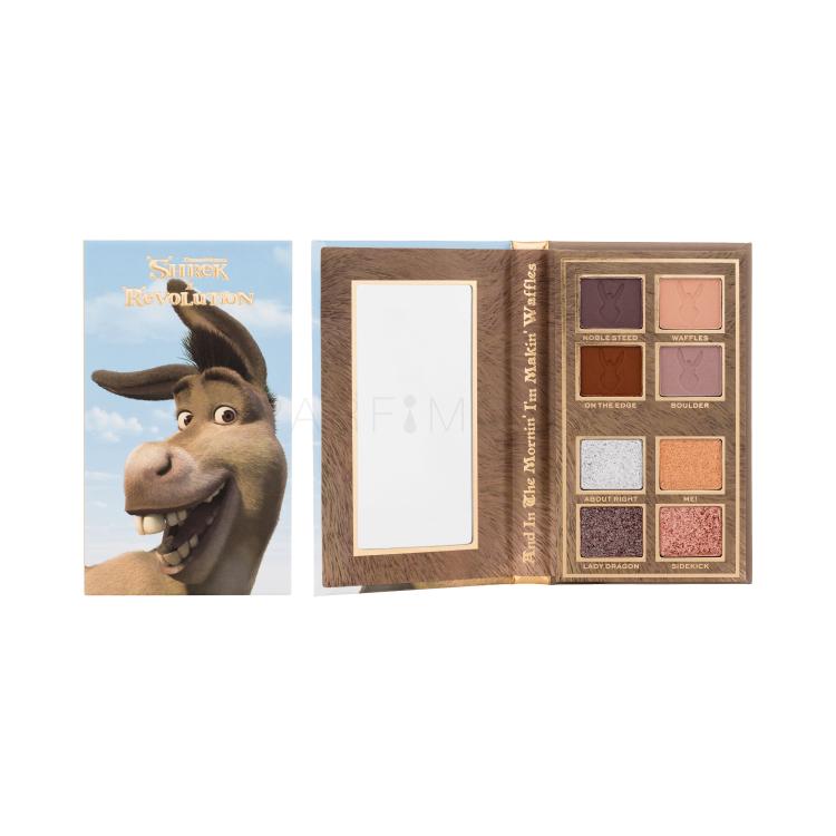 I Heart Revolution Shrek Eyeshadow Palette Сенки за очи за жени 4,4 g Нюанс Donkey On The Edge