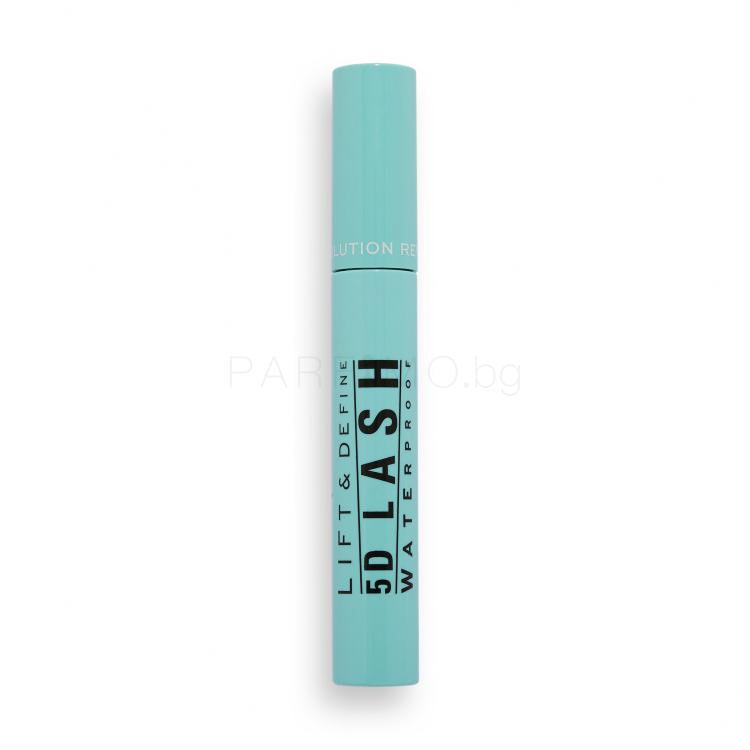 Makeup Revolution London 5D Lash Waterproof Extreme Extension Mascara Спирала за жени 14 ml Нюанс Super Black