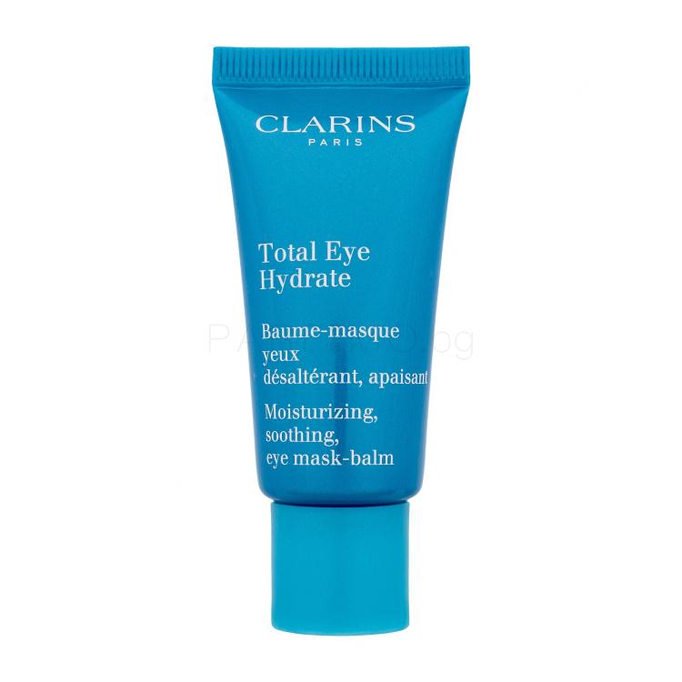 Clarins Total Eye Hydrate Moisturizing, Soothing, Eye Mask-Balm Маска за очи за жени 20 ml ТЕСТЕР