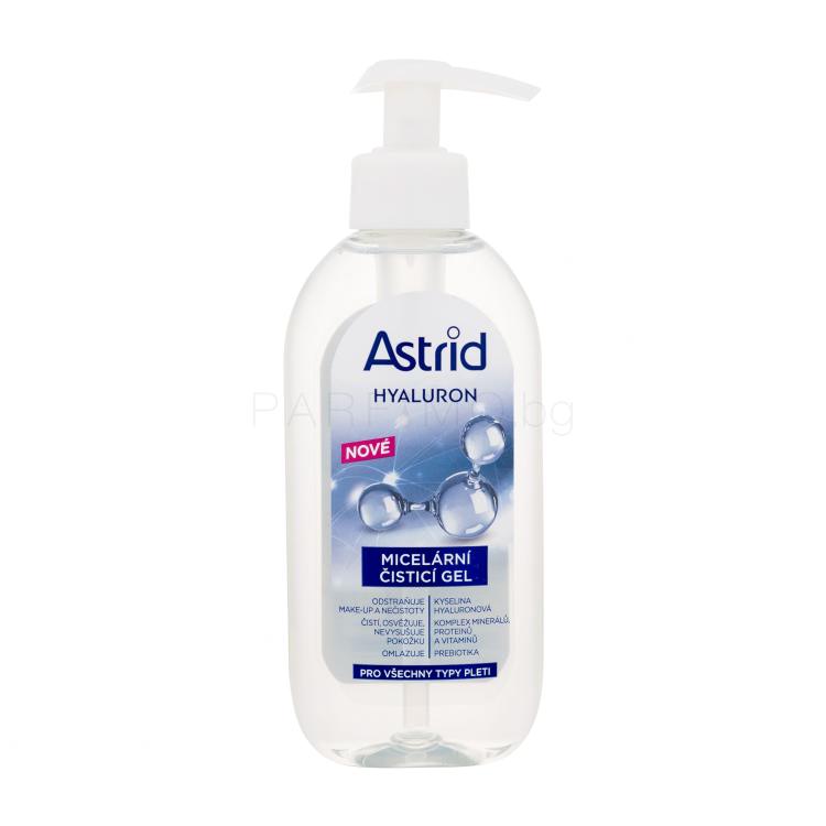 Astrid Hyaluron Micellar Cleansing Gel Почистващ гел за жени 200 ml