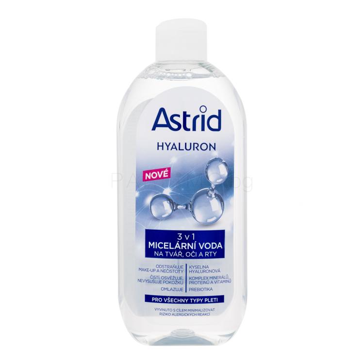 Astrid Hyaluron 3in1 Micellar Water Мицеларна вода за жени 400 ml