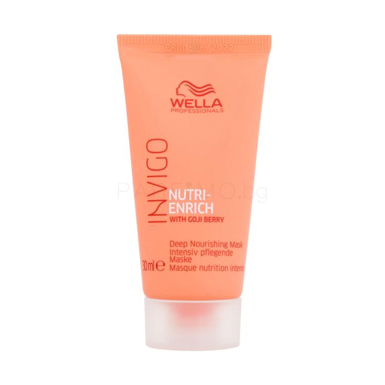 Wella Professionals Invigo Nutri-Enrich Deep Nourishing Mask Маска за коса за жени 30 ml