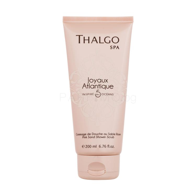 Thalgo SPA Joyaux Atlantique Pink Sand Shower Scrub Ексфолиант за тяло за жени 200 ml