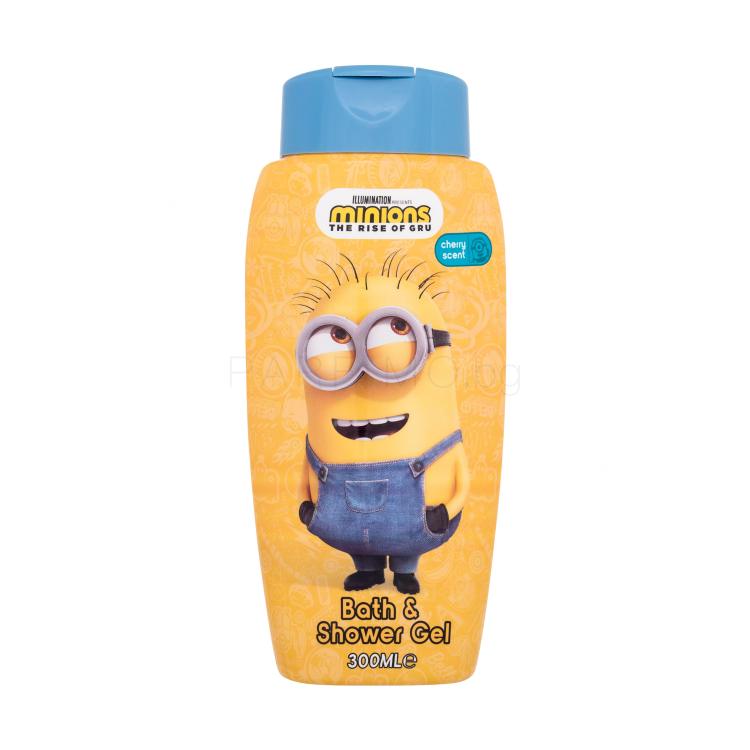 Minions Bath &amp; Shower Gel Cherry Душ гел за деца 300 ml