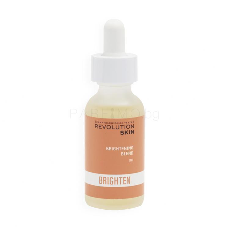 Revolution Skincare Brighten Brightening Blend Oil Масло за лице за жени 30 ml