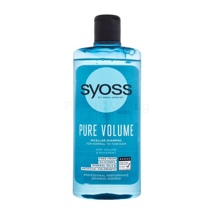 Syoss Pure Volume Шампоан за жени 440 ml