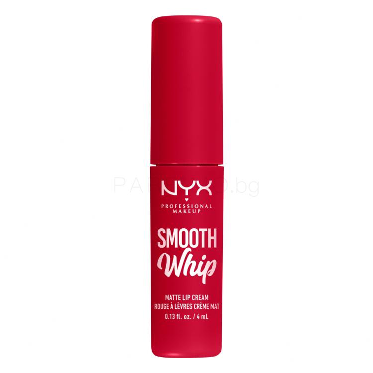 NYX Professional Makeup Smooth Whip Matte Lip Cream Червило за жени 4 ml Нюанс 13 Cherry Creme