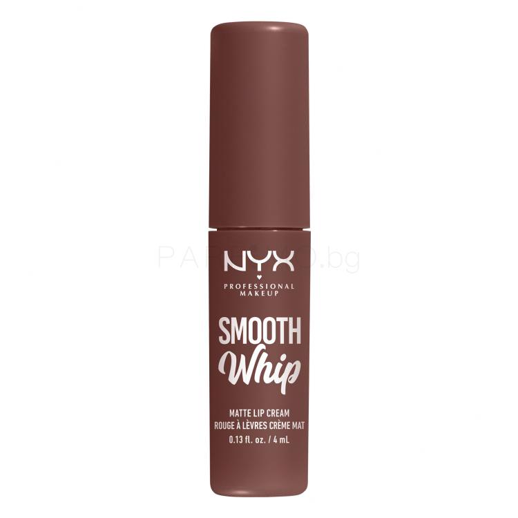 NYX Professional Makeup Smooth Whip Matte Lip Cream Червило за жени 4 ml Нюанс 17 Thread Count