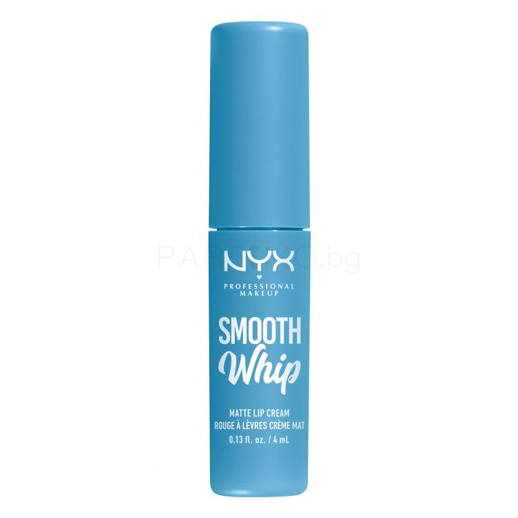 NYX Professional Makeup Smooth Whip Matte Lip Cream Червило за жени 4 ml Нюанс 21 Blankie