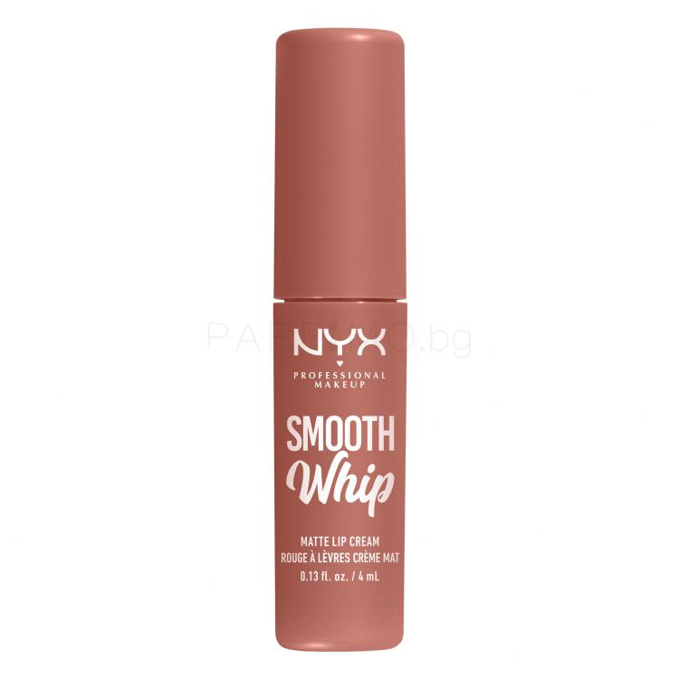 NYX Professional Makeup Smooth Whip Matte Lip Cream Червило за жени 4 ml Нюанс 23 Laundry Day