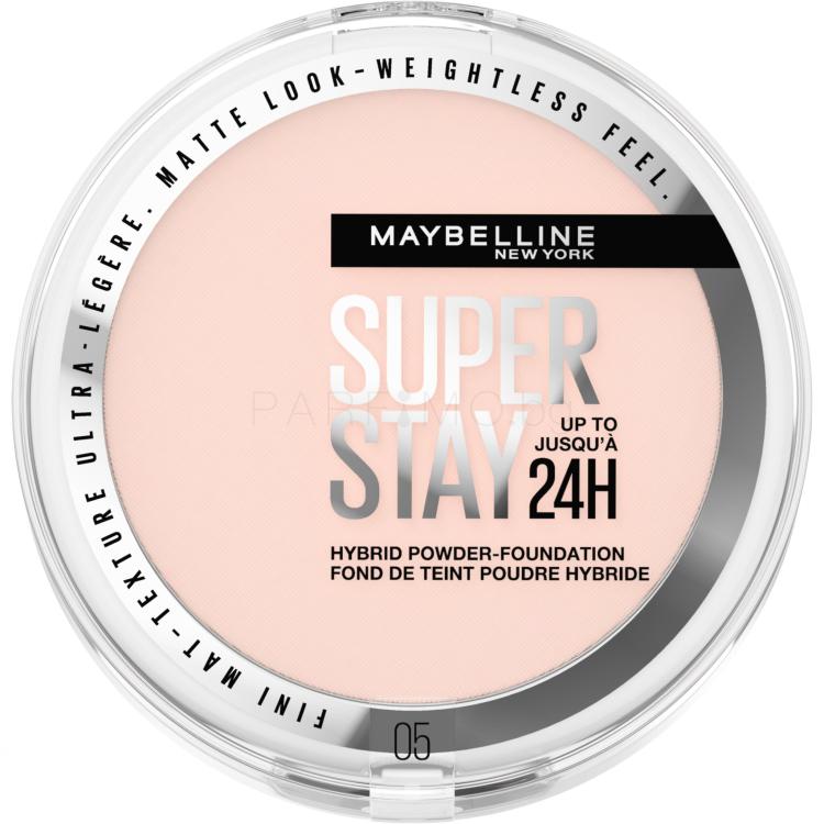 Maybelline Superstay 24H Hybrid Powder-Foundation Фон дьо тен за жени 9 g Нюанс 05