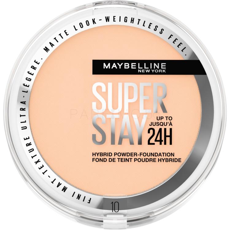 Maybelline Superstay 24H Hybrid Powder-Foundation Фон дьо тен за жени 9 g Нюанс 10