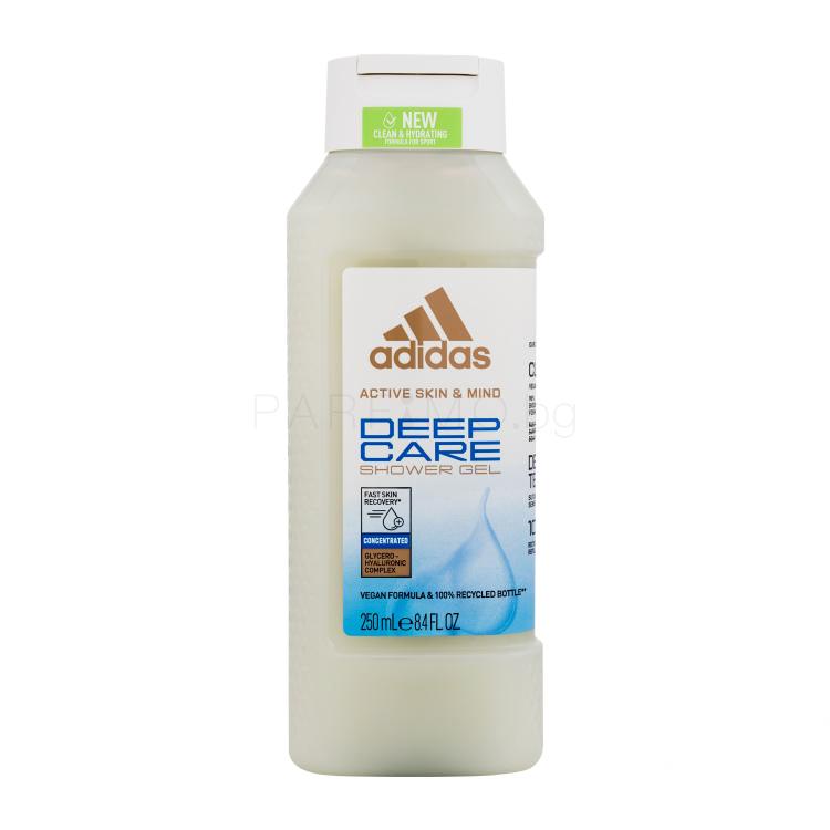 Adidas Deep Care New Clean &amp; Hydrating Душ гел за жени 250 ml