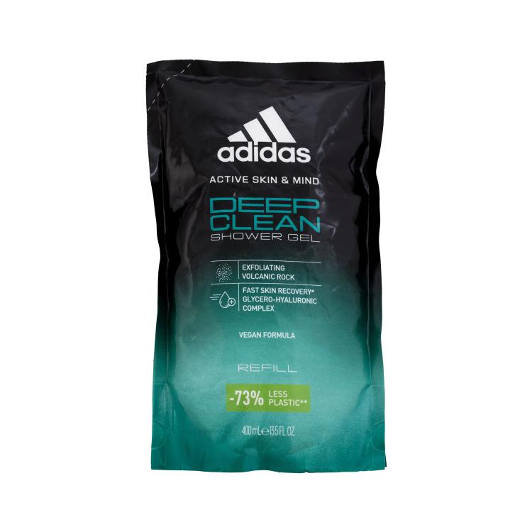 Adidas Deep Clean Душ гел за мъже Пълнител 400 ml