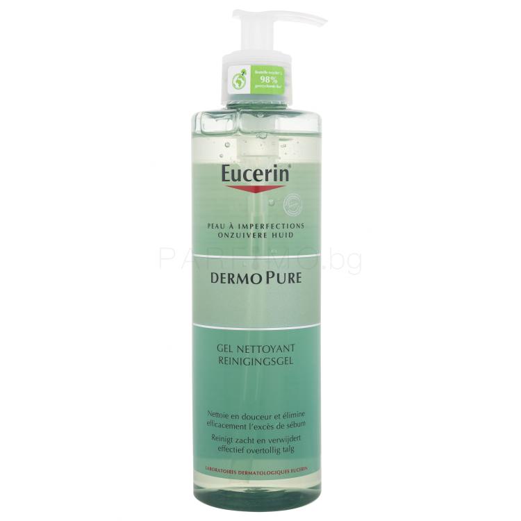 Eucerin DermoPure Почистващ гел за жени 400 ml