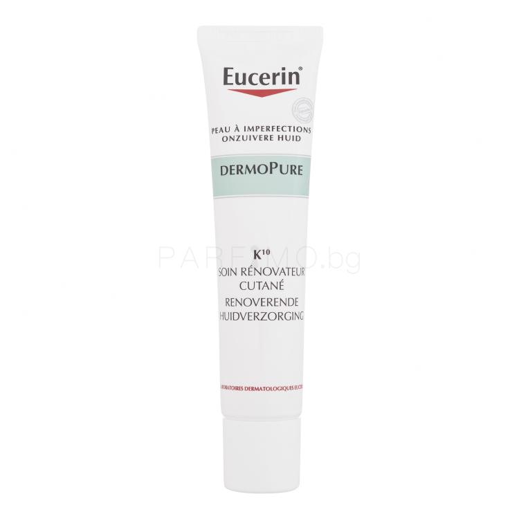 Eucerin DermoPure K10 Skin Renewal Treatment Ексфолиант за жени 40 ml