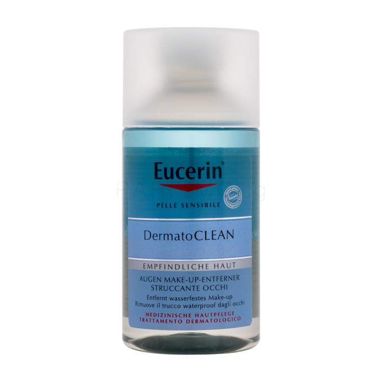 Eucerin DermatoClean Eye Make-Up Remover Почистване на грим от очите за жени 125 ml