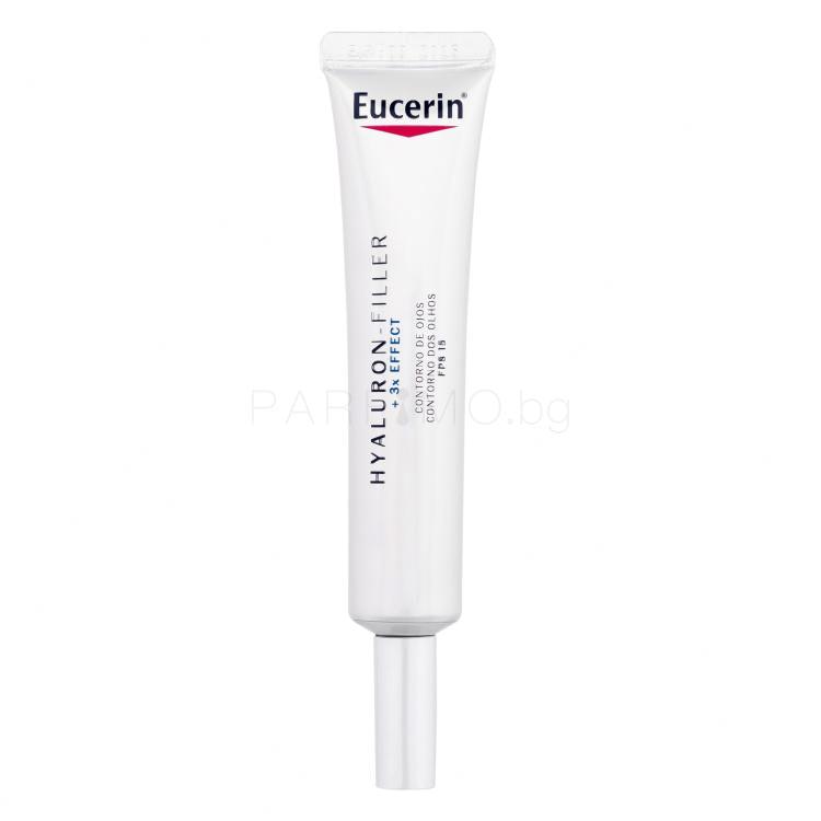 Eucerin Hyaluron-Filler + 3x Effect Eye Cream SPF15 Околоочен крем за жени 15 ml