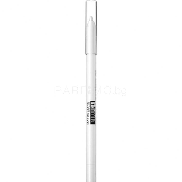 Maybelline Tattoo Liner Молив за очи за жени 1,3 g Нюанс 970 Polished White