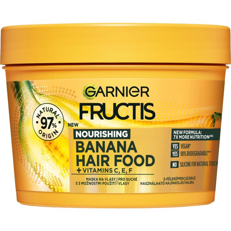 Garnier Fructis Hair Food Banana Nourishing Mask Маска за коса за жени 400 ml