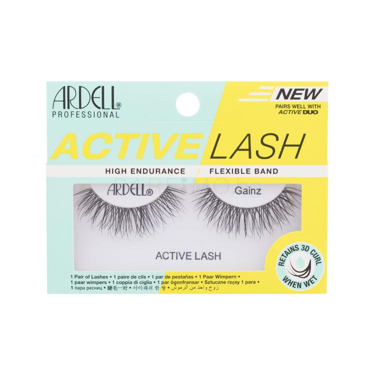 Ardell Active Lash Gainz Изкуствени мигли за жени 1 бр Нюанс Black