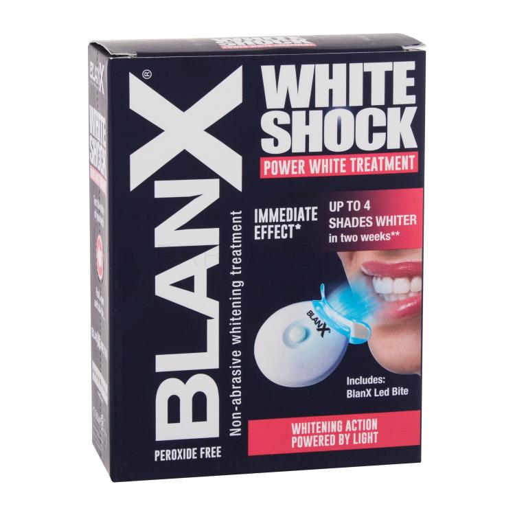 BlanX White Shock Power White Treatment Паста за зъби Комплект увредена кутия