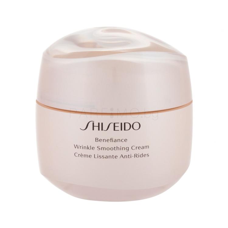 Shiseido Benefiance Wrinkle Smoothing Cream Дневен крем за лице за жени 75 ml увредена кутия