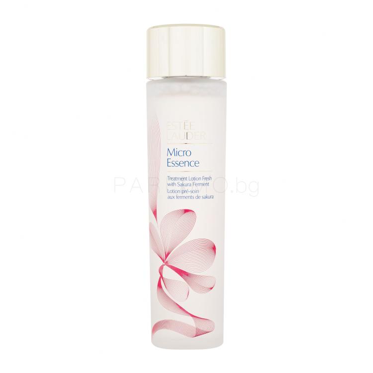 Estée Lauder Micro Essence Treatment Lotion Fresh Sakura Ferment Лосион за лице за жени 200 ml увредена кутия