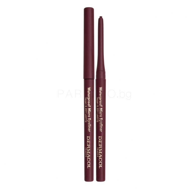 Dermacol Waterproof Micro Eyeliner Молив за очи за жени 0,3 g Нюанс 02