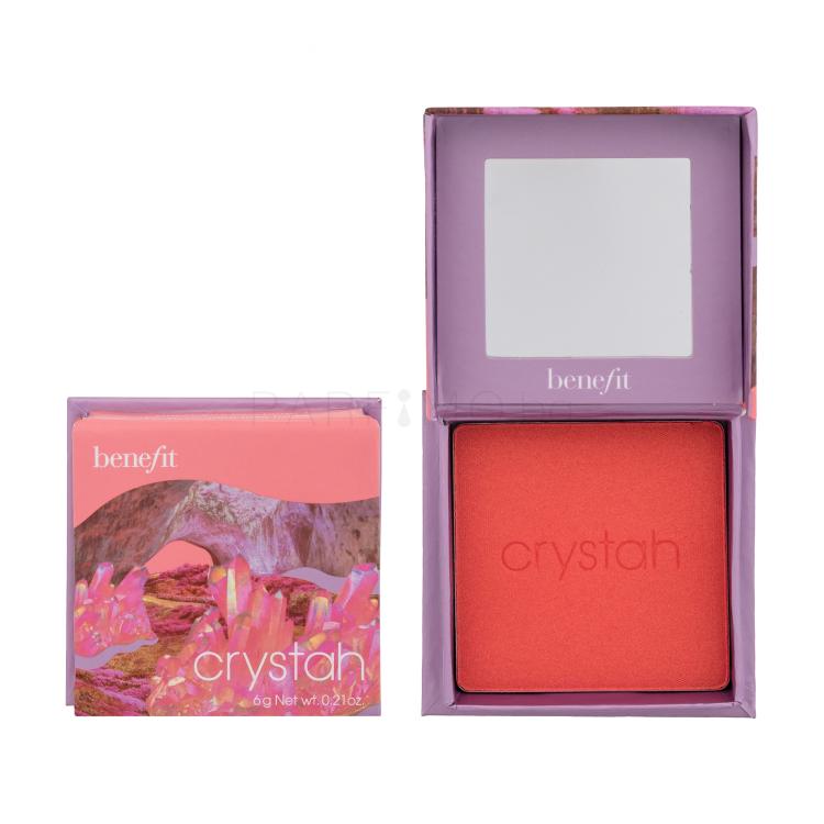 Benefit Crystah Blush Руж за жени 6 g Нюанс Strawberry Pink