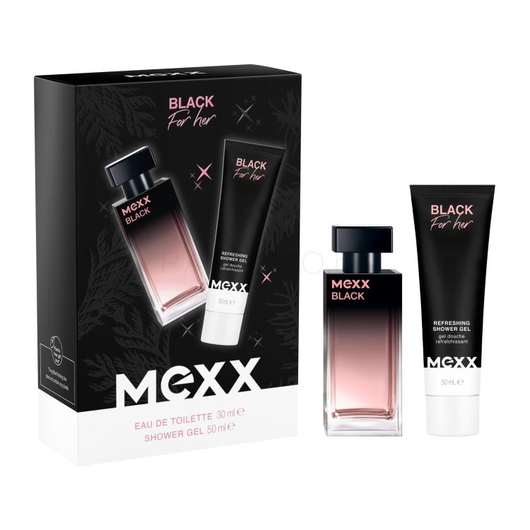 Mexx Black Подаръчен комплект EDT 30 ml + душ гел 50 ml