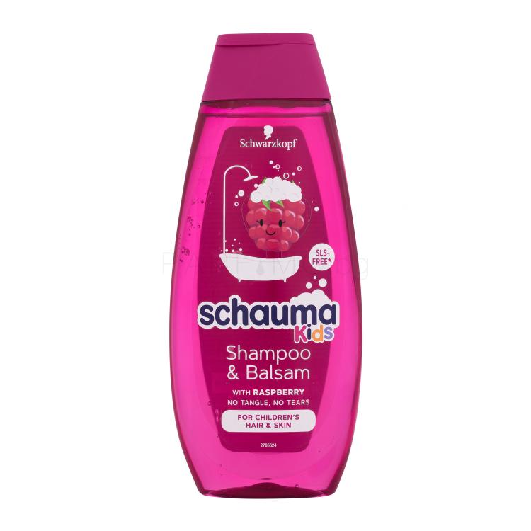 Schwarzkopf Schauma Kids Raspberry Shampoo &amp; Balsam Шампоан за деца 400 ml