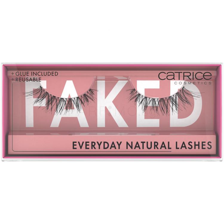 Catrice Faked Everyday Natural Lashes Изкуствени мигли за жени 1 бр Нюанс Black