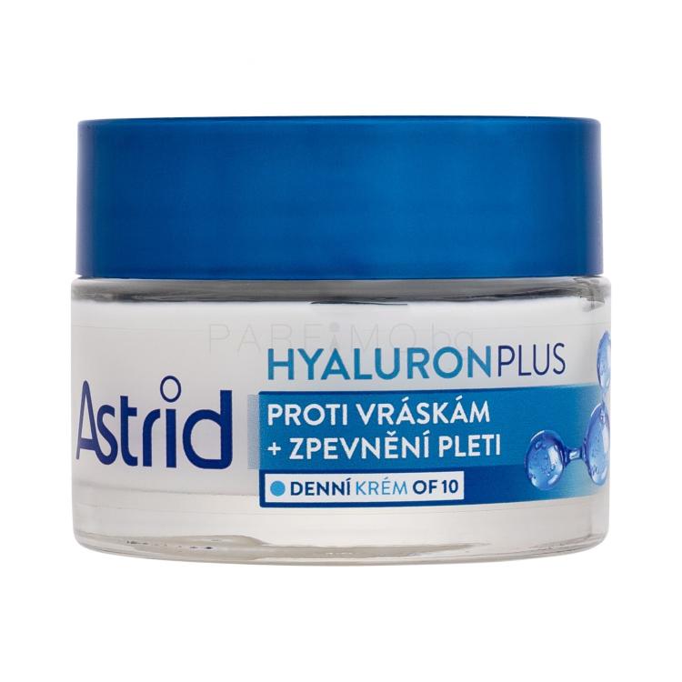 Astrid Hyaluron 3D Antiwrinkle &amp; Firming Day Cream SPF10 Дневен крем за лице за жени 50 ml