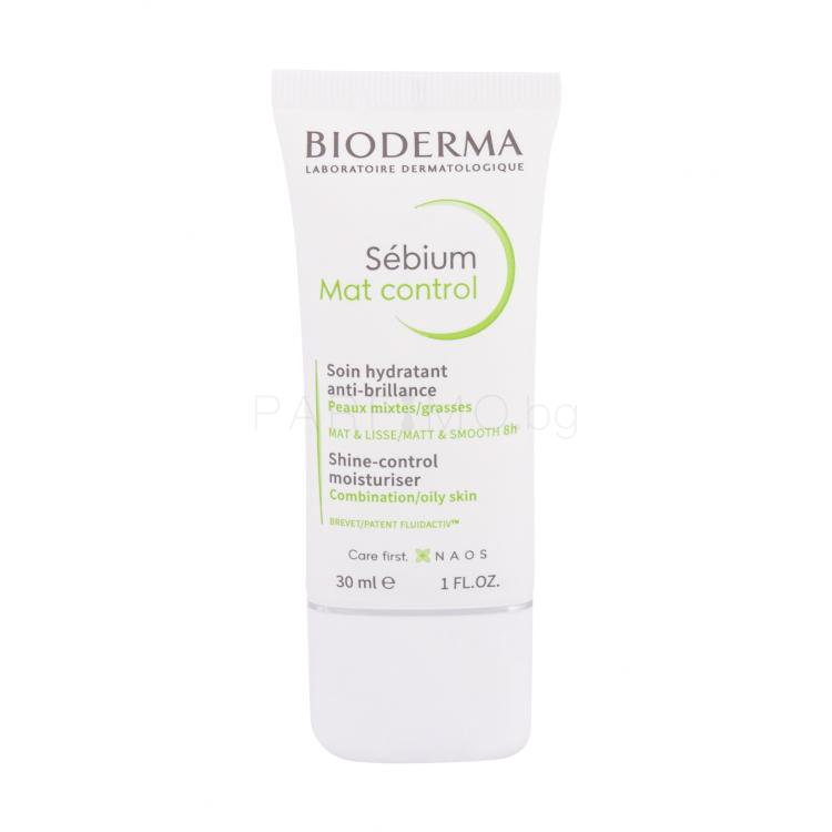 BIODERMA Sébium Mat Control Moisturiser Дневен крем за лице за жени 30 ml увредена кутия