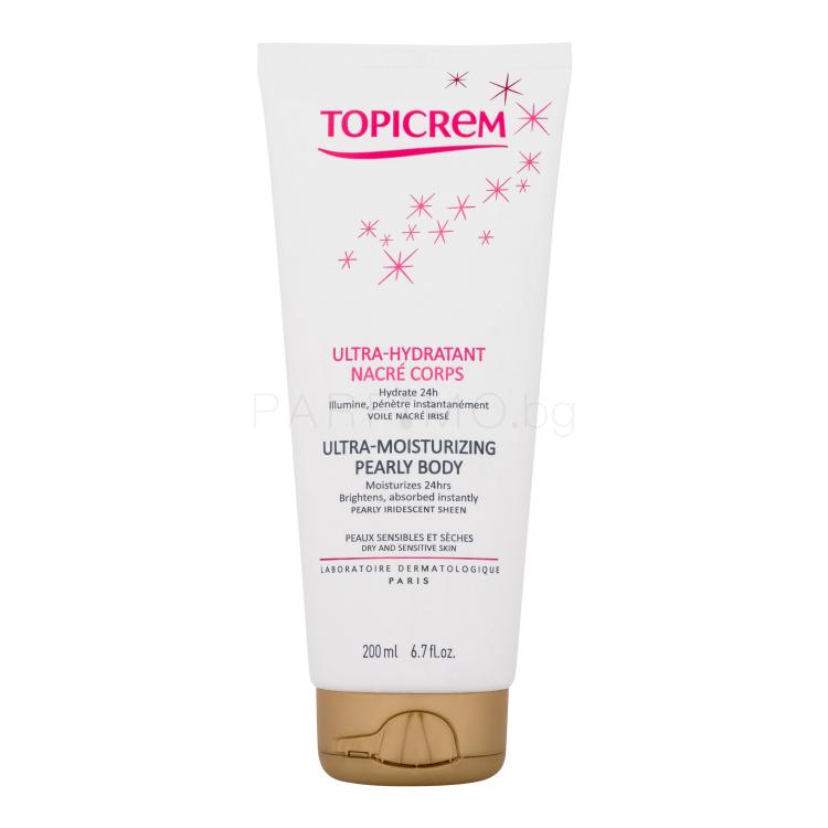 Topicrem Ultra-Moisturizing Pearly Body Лосион за тяло за жени 200 ml