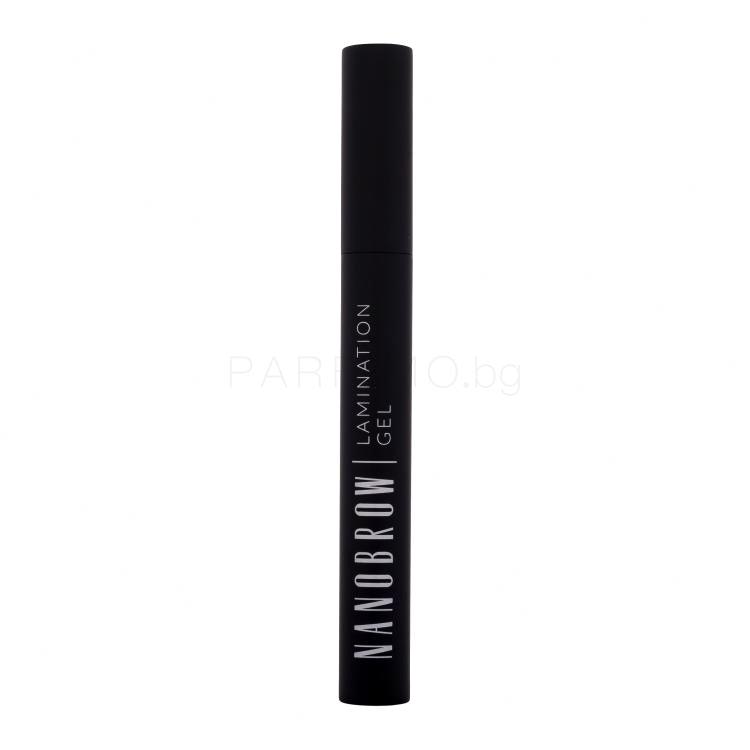 Nanobrow Lamination Gel Спирала за вежди за жени 7 ml Нюанс Brown