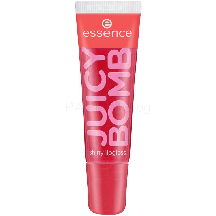 Essence Juicy Bomb Shiny Lipgloss Блясък за устни за жени 10 ml Нюанс 104 Poppin&#039; Pomegranate