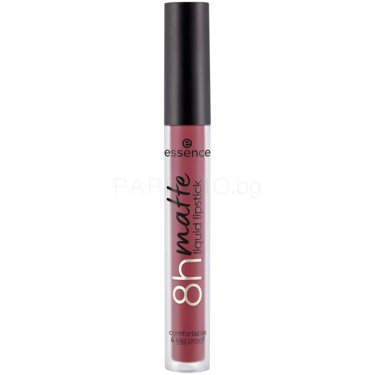 Essence 8h Matte Liquid Lipstick Червило за жени 2,5 ml Нюанс 08 Dark Berry