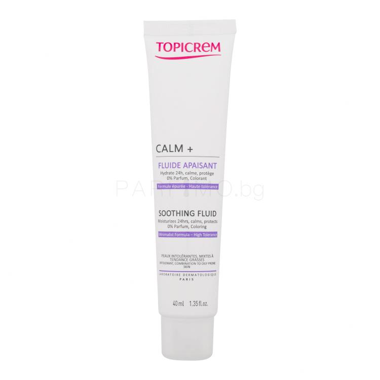 Topicrem Calm+ Soothing Fluid Дневен крем за лице за жени 40 ml